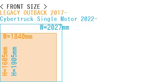 #LEGACY OUTBACK 2017- + Cybertruck Single Motor 2022-